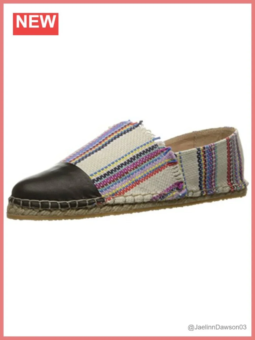 Espadrille Flat Woven Canvas Ankle Strap Closed Toe Pull-On